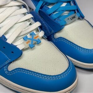 Jordan 1 Off White Carolina UNC Shoe Sneaker Charm / Dubrae